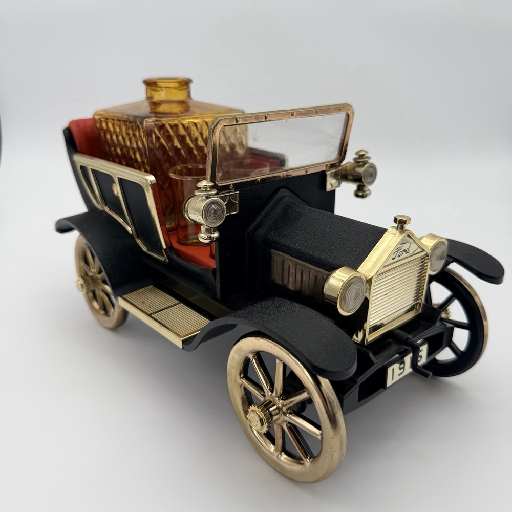 Vintage 1960's Ford Model T 1915 Liquor Decanter‎ Japan Music Box Bar Ware